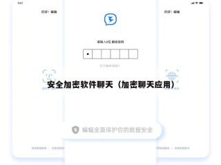 安全加密软件聊天（加密聊天应用）