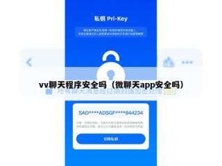 vv聊天程序安全吗（微聊天app安全吗）