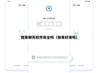 微麦聊天软件安全吗（微麦好用吗）