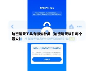 加密聊天工具有哪些种类（加密聊天软件哪个最火）