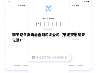 聊天记录夜场能查到吗安全吗（酒吧营销聊天记录）