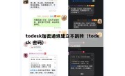 todesk加密通讯建立不跳转（todesk 密码）