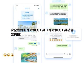 安全性好的即时聊天工具（即时聊天工具功能架构图）