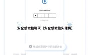 安全感微信聊天（安全感微信头像男）