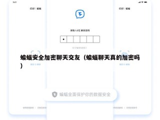蝙蝠安全加密聊天交友（蝙蝠聊天真的加密吗）