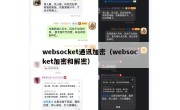 websocket通讯加密（websocket加密和解密）