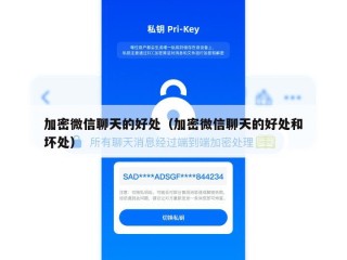 加密微信聊天的好处（加密微信聊天的好处和坏处）