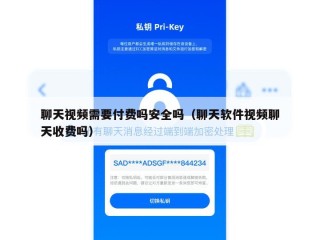 聊天视频需要付费吗安全吗（聊天软件视频聊天收费吗）
