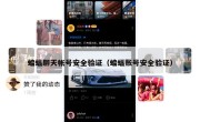 蝙蝠聊天帐号安全验证（蝙蝠账号安全验证）
