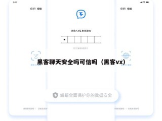 黑客聊天安全吗可信吗（黑客vx）