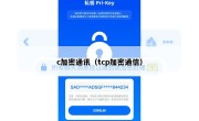 c加密通讯（tcp加密通信）