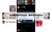 bnn聊天软件安全吗（聊天软件botim）