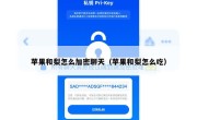 苹果和梨怎么加密聊天（苹果和梨怎么吃）