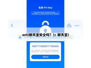 anti聊天室安全吗?（c 聊天室）