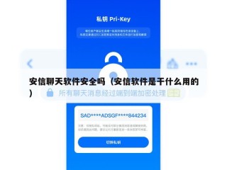 安信聊天软件安全吗（安信软件是干什么用的）