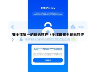 安全性第一的聊天软件（全球最安全聊天软件）