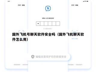 国外飞机号聊天软件安全吗（国外飞机聊天软件怎么用）