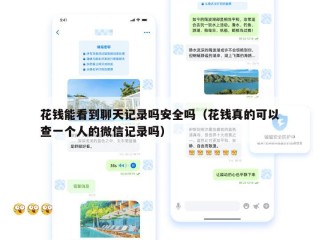 花钱能看到聊天记录吗安全吗（花钱真的可以查一个人的微信记录吗）