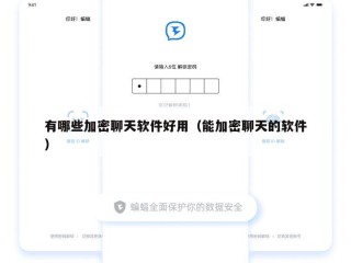 有哪些加密聊天软件好用（能加密聊天的软件）
