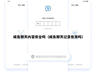 咸鱼聊天内容安全吗（咸鱼聊天记录有用吗）