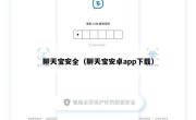 聊天宝安全（聊天宝安卓app下载）