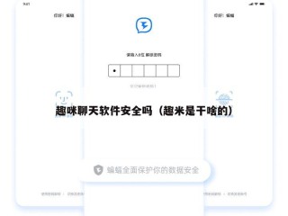 趣咪聊天软件安全吗（趣米是干啥的）