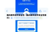 国内聊天软件安全性（国内聊天软件安全性排行）