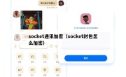 socket通讯加密（socket封包怎么加密）