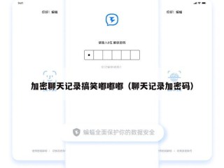 加密聊天记录搞笑嘟嘟嘟（聊天记录加密码）
