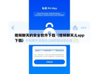 视频聊天的安全软件下载（视频聊天儿app下载）