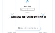 打击加密通讯（用于通讯加密机制的协议）