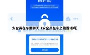 安全员在车里聊天（安全员在车上能说话吗）