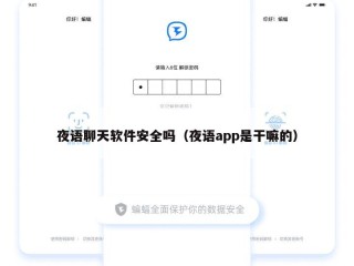 夜语聊天软件安全吗（夜语app是干嘛的）