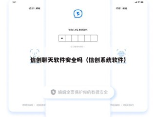 信创聊天软件安全吗（信创系统软件）