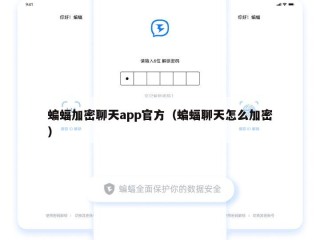 蝙蝠加密聊天app官方（蝙蝠聊天怎么加密）