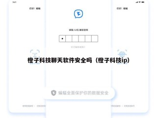 橙子科技聊天软件安全吗（橙子科技ip）