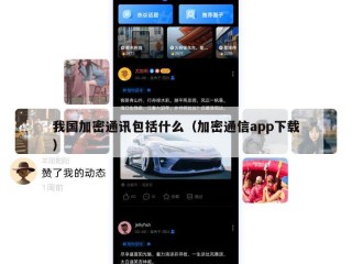 我国加密通讯包括什么（加密通信app下载）