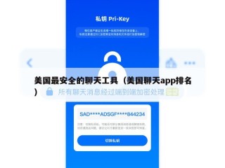 美国最安全的聊天工具（美国聊天app排名）