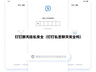 钉钉聊天隐私安全（钉钉私密聊天安全吗）