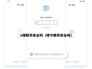 v博聊天安全吗（博今聊天安全吗）