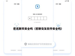 密讯聊天安全吗（密聊交友软件安全吗）
