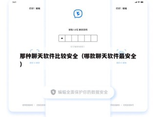 那种聊天软件比较安全（哪款聊天软件最安全）