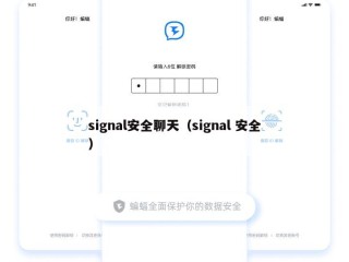 signal安全聊天（signal 安全）