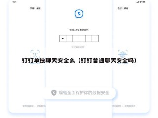 钉钉单独聊天安全么（钉钉普通聊天安全吗）
