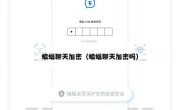蝙蝠聊天加密（蝙蝠聊天加密吗）