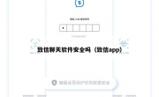 致信聊天软件安全吗（致信app）